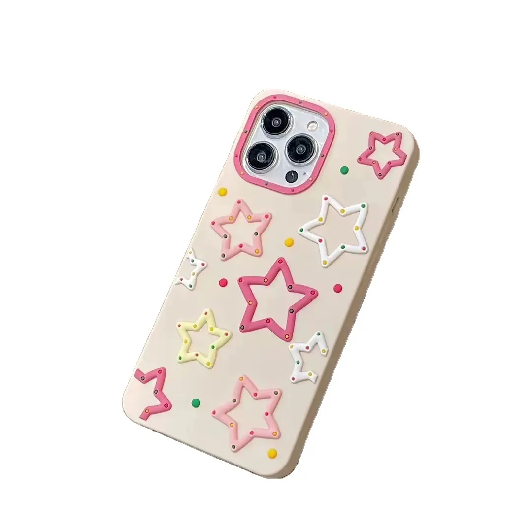 GRY395 Capa de silicone para celular 13promax com estrela de cinco pontas xr, cor xsmax estéreo 12,13pro