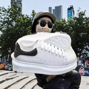 Zapatos Deportivos Casuales de <span class=keywords><strong>Alta</strong></span> Calidad de Marca de Diseño de Lujo, Estilo Influencer, Color Blanco, Transpirables, con Cierre de Cordones - Product Image 5