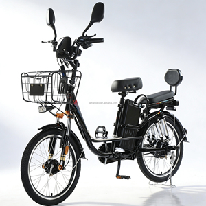 Bicicleta Eléctrica Urbana al por Mayor, 24 Pulgadas, 350W, Motor sin Escobillas, Cuadro de Acero, Frenos de Disco, Batería de Litio, Digital Electrónico - Product Image 5
