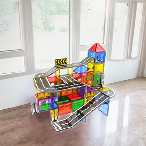 Magnet Tiles Magnetic <b>Building</b> <b>Blocks</b> <b>for</b> <b>Kids</b>-Eco-friendly Plastic Creative Learning & Developing Intelligence Ages 4-6 - Product Image 3