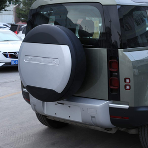 Cubierta protectora de neumáticos de repuesto para coche <span class=keywords><strong>Land</strong></span> <span class=keywords><strong>Rover</strong></span> <span class=keywords><strong>Defender</strong></span>, accesorios de Exterior para automóvil, con logotipo, 110, 2020 - Product Image 3