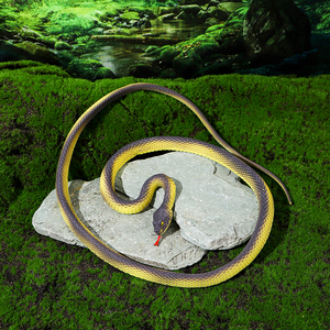 Jouet Serpent Cobra Haute Simulation en Plastique, Figurine Réaliste pour Fête et Farces - Product Image 3