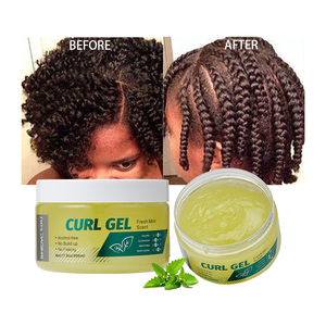 Ustom-productos de peinado con logo para el cabello, <span class=keywords><strong>gel</strong></span> rizado de bloqueo de larga duración con aroma a menta fresca orgánica, <span class=keywords><strong>gel</strong></span> loc n Twist - Product Image 1
