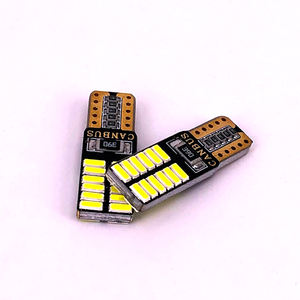 Lumière latérale LED automobile T10 4014 24LED, clignotant latéral LED, éclairage de plaque d'immatriculation LED - Product Image 3