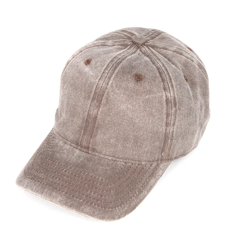 Vintage Cotton Washed Soft Blank Casual Adjustable Unstructured Dad Hat Baseball Caps for Men Women