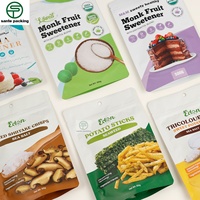 Empaque Personalizado Tipo Retort Pouch para Snacks, Nueces, Dulces y Alimentos para Mascotas, Autoportante, Autosellable, de Aluminio con Impresión por Grabado