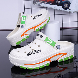 Zuecos Deportivos de Verano para Hombre, Punta Abierta, EVA Transpirable, Zapatos Casuales para Exteriores - Product Image 4