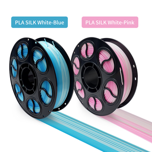 Materiales de Impresión 3D, Filamento PLA Silk Rainbow para Impresora 3D, 1.75mm de Diámetro, Filamentos con Degradado para Impresoras 3D FDM, para Escuela - Product Image 2