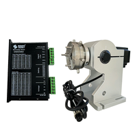 Anneau d'axe rotatif laser LH-D69-2 en acier inoxydable pour machine de marquage laser à fibre, accessoires pour bijoux, dispositif rotatif