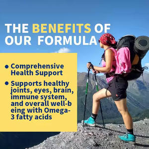 Omega - 3 yumuşak kapsül çoklu doymamış yağ asidi besin takviyeleri diyet takviyeleri balık yağı EPA ve DHA <span class=keywords><strong>a</strong></span>çısından zengindir - Product Image 3