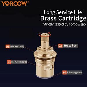 Grifo moderno de una manija Bibcock, grifo de apertura rápida montado en la pared, aleación de Zinc negro mate, fácil instalación, lavado de baño de <span class=keywords><strong>parque</strong></span> - Product Image 3