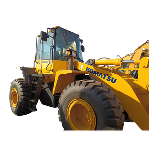 รถตักดินมือสอง WA380-3ใช้ WA380 Komatsu 5ตันของแท้ WA380-6รถตักมือสอง EPA & CE - Product Image 1