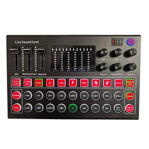 Dispositivo cambiador <span class=keywords><strong>de</strong></span> voz M9, <span class=keywords><strong>tarjeta</strong></span> <span class=keywords><strong>de</strong></span> <span class=keywords><strong>sonido</strong></span>, mesa externa multifuncional para auriculares USB, micrófono, ordenador móvil, PC, transmisión en vivo, novedad <span class=keywords><strong>de</strong></span> <span class=keywords><strong>2022</strong></span> - Product Image 1