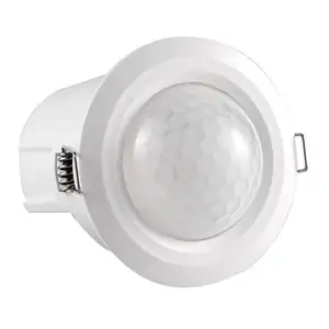 Geagood hotsell intérieur monté au plafond mini 220v pir détecteur de mouvement interrupteur lumière infrarouge détecteur de mouvement 360 degrés interrupteur