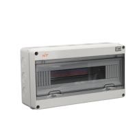 Boîtier de distribution basse tension HT Electronic ABS étanche IP65 DB-BOX4, installation sur rail, petit boîtier de distribution