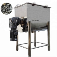 Mélangeur d'aliments pour animaux 1 tonne farine de maïs poulet poudre Prix mélangeur horizontal d'aliments pour animaux à vendre
