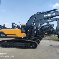 Excavatrice Hyundai 220LC-9S 225 d'occasion, 22 tonnes, 90% neuve, type export