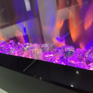 Chimenea Eléctrica de Pared de 72 Pulgadas, Calentador Interior Moderno de Calentamiento Rápido con Soporte para <span class=keywords><strong>TV</strong></span>, para Calefacción Invernal - Product Image 6