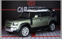 1/18 Range Rover Defender SUV alliage modèle de voiture moulé sous pression en métal véhicules tout-terrain modèle de voiture son et lumière Simulation enfants jouet cadeau