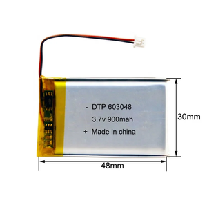 Paquete de Batería Recargable de Polímero de Litio DTP 603048 900mAh 3.7V con Certificación <span class=keywords><strong>CE</strong></span> y Larga Vida Útil para Reloj Inteligente Infantil - Product Image 2