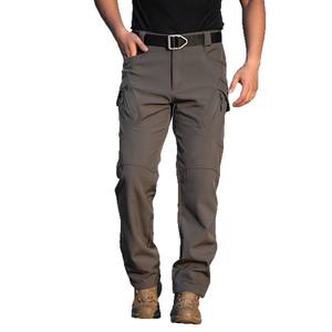 <span class=keywords><strong>Pantalon</strong></span> cargo tactique thermique coupe-vent IX9, multi-poches, en polaire, pour l'<span class=keywords><strong>escalade</strong></span> et la chasse - Product Image 1