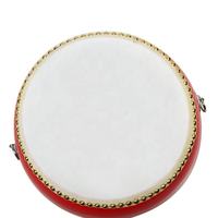 Wholesale Hot Selling Percussion Cowhide Drum Chinese Red Drum Lion Dance Drum Popular Toy