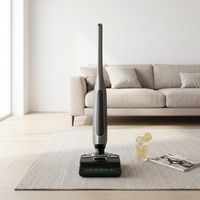 Aspirateur eau et poussière autonettoyant à filtration HEPA pour eau électrolytique, laveur de sols, moteur sans balais, écran LED pour usage domestique
