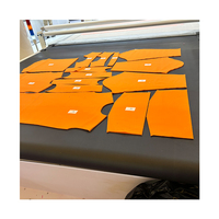 Oferta Especial: Muestra Gratuita de Tela Acanalada Elástica con Estampado Digital para Tops, Plotter CNC de Corte Digital con Cuchilla en V