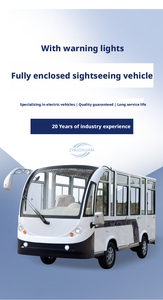 Bus touristique électrique multi-places au design classique et moderne, alimenté par batterie, pour le transport des clients des centres de villégiature et des parcs thermaux - Product Image 3