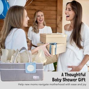 Échantillon Gratuit : Organisateur de Placard Suspendu avec 4 Tiroirs pour Chambre de Bébé, Organisateur de Couches, Paniers de Rangement à Fentes - Product Image 3