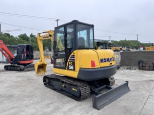 2023 Modèle Komatsu PC56 Excavatrice d'occasion Équipement de 5 tonnes avec moteur et noyau de vitesse et composants de roulement à vendre - Product Image 6