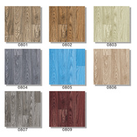 Simplicity 2,0m Kunststoff-Linoleum-Matten Rollen PVC-Bodenbelag Vinyl-Parkett Marmor-Laminatfolie Modernes Holzdesign Netz