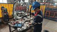 Robot de soudage industriel à 6 axes, bras mécaniques articulés pour applications de soudage MAG, MIG et TIG, vente en gros