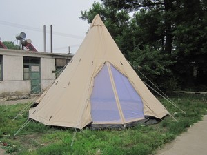 Không thấm nước Vải <span class=keywords><strong>teepee</strong></span> lều cho trẻ em lớn một lớp phong cách Ấn Độ <span class=keywords><strong>Tipi</strong></span> Lều nhôm cực khung thép trong nhà ngoài trời cắm trại - Product Image 4