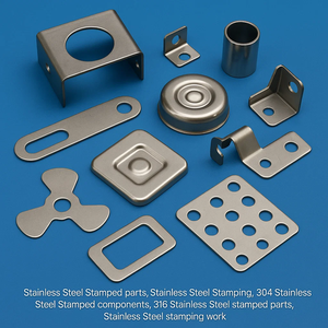 <span class=keywords><strong>Fabrication</strong></span> sur mesure de tôles, aluminium, acier inoxydable, fer, estampage de métaux, pliage, découpe laser, supports, pièces, services - Product Image 3
