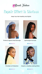 EVERYTHINGBLACK पौष्टिक सुखदायक चमकदार पकड़ बाल Dreadlock चोटी शीन अतिरिक्त स्प्रे - Product Image 6