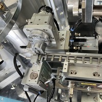 Mini cylindre de verrouillage avec serrure, machine à assembler, anneau de clip et caméra en acier