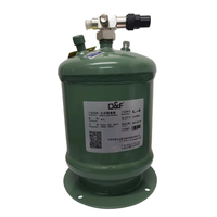 Réservoir de réception de réfrigérant de haute qualité 2,9 Mpa, réservoir de stockage vertical de liquide, récepteur liquide L-4 L-6 L-8, connexion ODF pour unité de réfrigération
