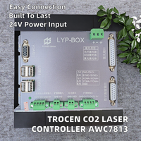 Nouveau système de contrôle laser CO2 Trocen LYP-BOX DC 24V remplace le contrôleur AWC708S TL3120 Leetro pour machine de marquage laser CO2