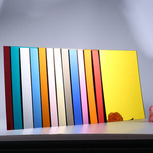 Personnalisé en plastique irrégulière <span class=keywords><strong>taille</strong></span> doré miroir pmma panneau 1mm d'épaisseur goldener spiegel conception d'extrusion boule acrylique feuilles de miroir - Product Image 6