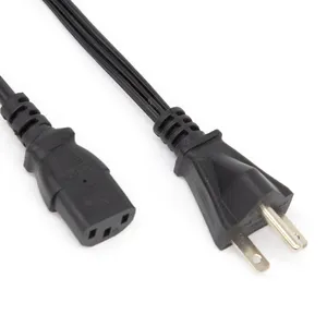 PlugSaf SJT 6 FT 14AWG Nema 6-15P to C13 AC Power Cord American 3pin plug Computer Power Cord Cable