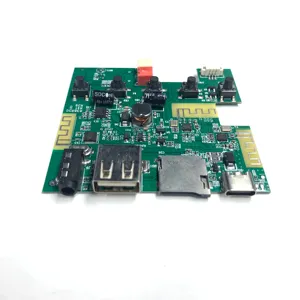 נייד אודיו מוסיקה שיר Bluetooth אלקטרוני לתכנן רמקול PCBA עצרת PCB לוח יצרן