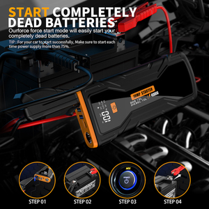Arrancador de Coches Portátil de 3000A, Caja de Arranque de Batería de 12V, 16000mAh, con Batería de Litio, para Coches de Gran Cilindrada, Gasolina y Diésel - Product Image 3