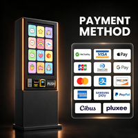 Plateforme Cloud de Contrôle à Distance pour Distributeur Automatique de Cartes TCG, Distributeur de Jeux de Cartes Sans Espèces avec Lecteur de Cartes pour la Vente de Cartes de Jeu