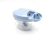 Draagbare Foodprocessor Groentechopper, Draagbare Handtrekkoord Knoflook Vleesmolen Uiensnijder Voor Groenten, Gember, Fruit, Noten