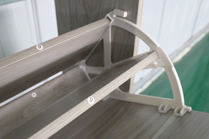 Scarpiera contratta e lo stile moderno riceve arca porta domestica consente di risparmiare economia di spazio utilizzato in salotto - Product Image 4