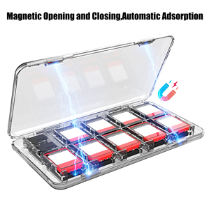 New <strong>Game</strong> <strong>Card</strong> <strong>Case</strong> with 20 <strong>Card</strong> Slots for Switch/Switch 2 <strong>Game</strong> Accessories,Easy to Open and Re-lock - Product Image 6