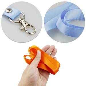 Cordons en nylon de haute qualité avec logo brodé – Sangle de cou promotionnelle en promotion – Échantillon gratuit – Offre économique du fabricant - Product Image 2