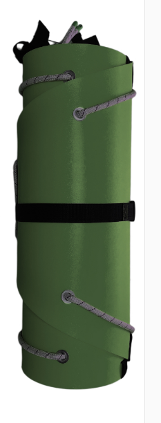 プラスチック省スペース救助用ロールストレッチャー（160kg対応）