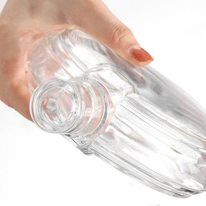 Botella de copa de vino personalizada de 500ml y 700ml para brandy, whisky, <span class=keywords><strong>vodka</strong></span>, fabricación de licor, sellado de corcho - Product Image 2